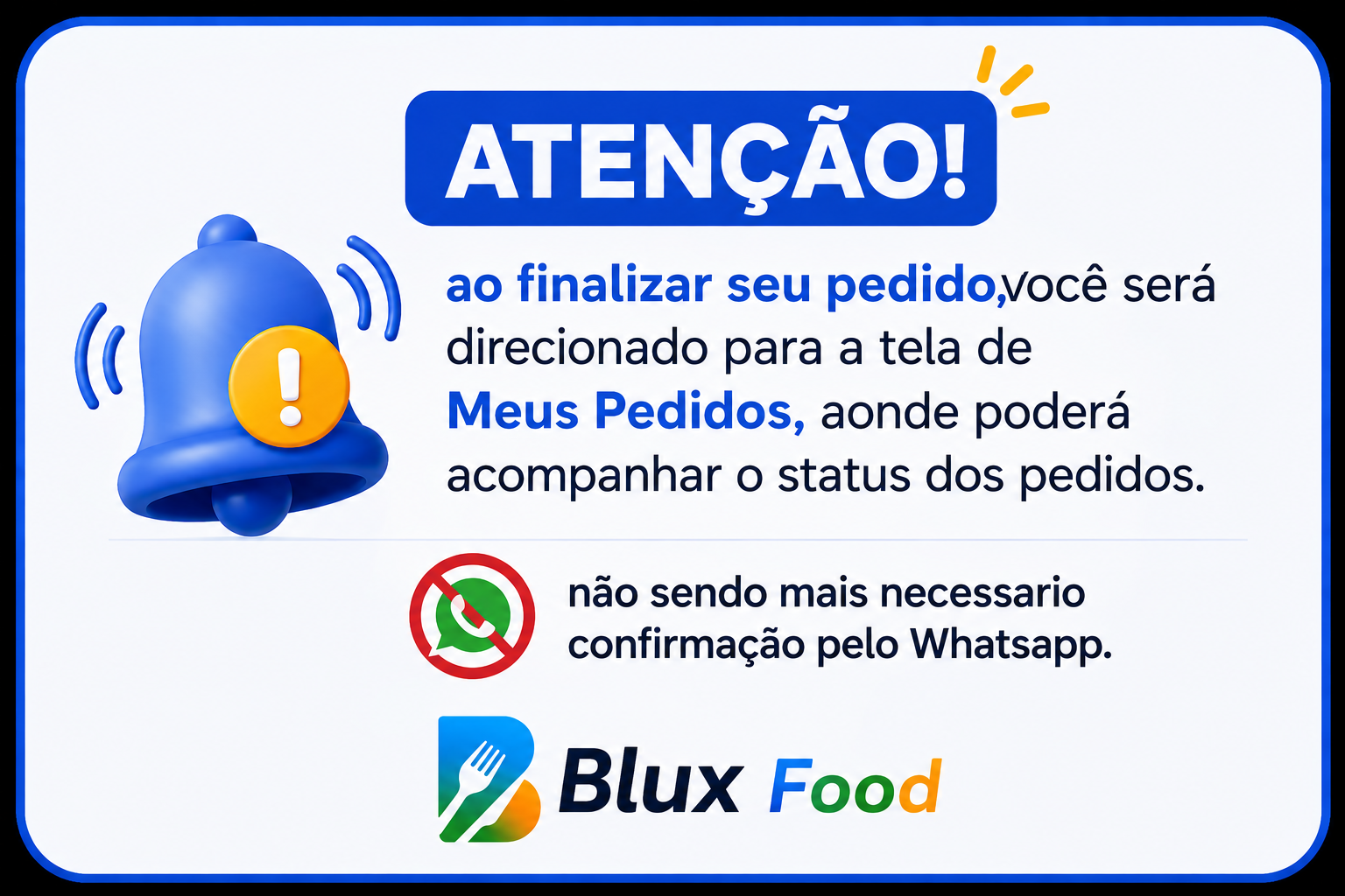 Ao finalizar seu pedido, acompanhe todas as etapas em Meus Pedidos