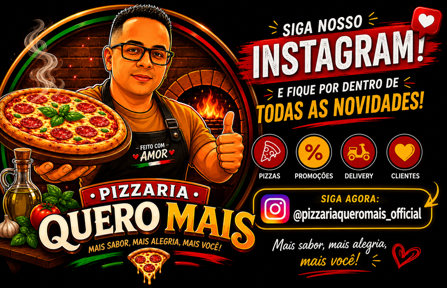 Pizzas em promocao Quero Mais